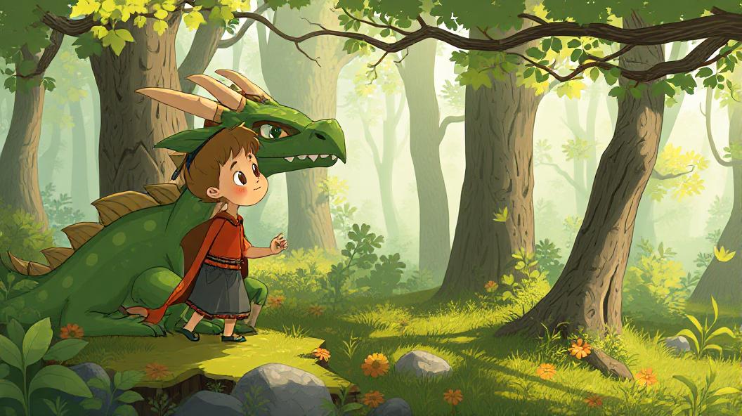 The Boy and the Dragon of the Forest