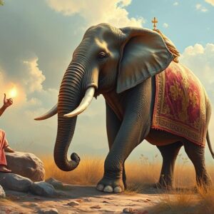 The Elephant and the Blessing from the Gods